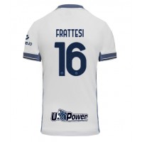 Camiseta Inter Milan Davide Frattesi #16 Visitante Equipación 2024-25 manga corta